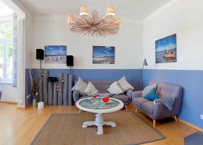 Zum Weissen Roessl App Strandkoje Heringsdorf (Usedom)