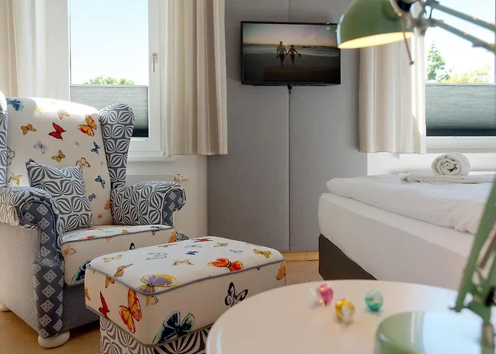 Zum Weissen Roessl App Strandkoje * Heringsdorf (Usedom)